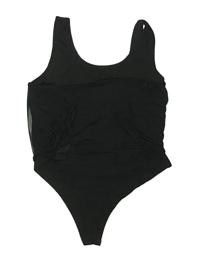 Pre-owned Shein Curve Bodysuit In Black