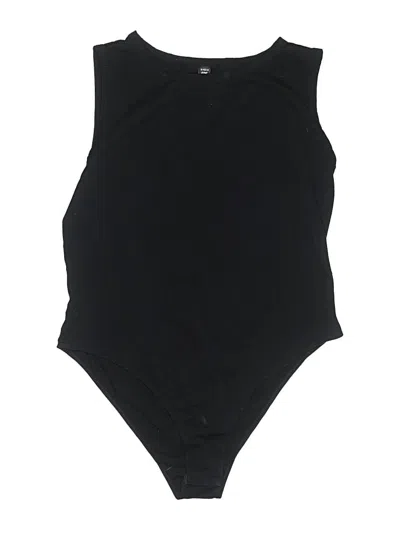 Pre-owned Shein Curve Bodysuit In Black