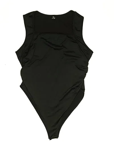 Pre-owned Shein Curve Bodysuit In Black