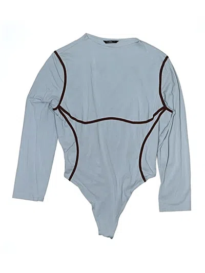 Pre-owned Shein Curve Bodysuit In Gray