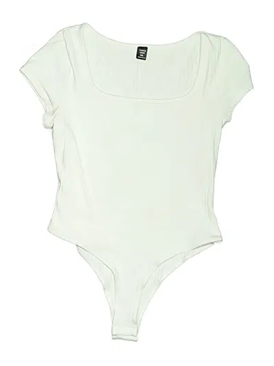 Pre-owned Shein Curve Bodysuit In Green