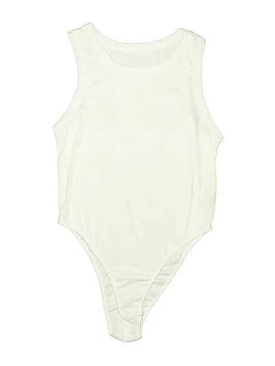 Pre-owned Shein Curve Bodysuit In Ivory