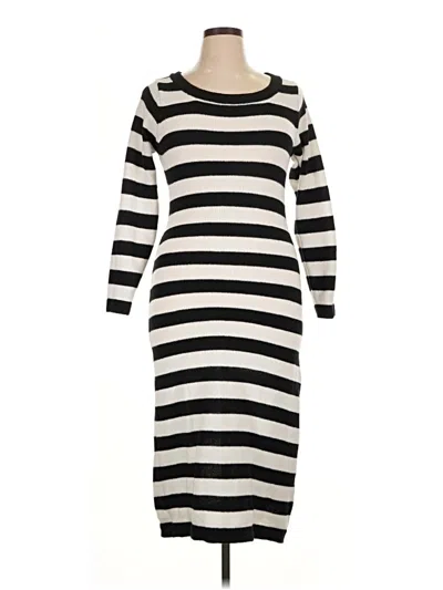 Pre-owned Shein Curve Cardigan Sweater In Black