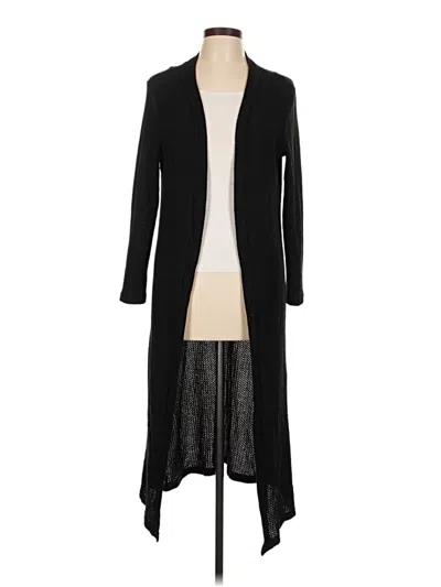 Pre-owned Shein Curve Cardigan Sweater In Black