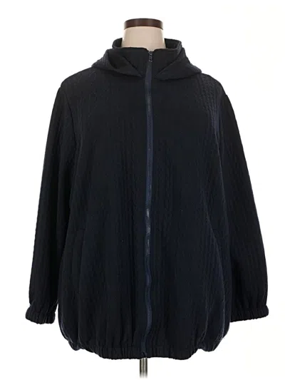 Pre-owned Shein Curve Cardigan Sweater In Black