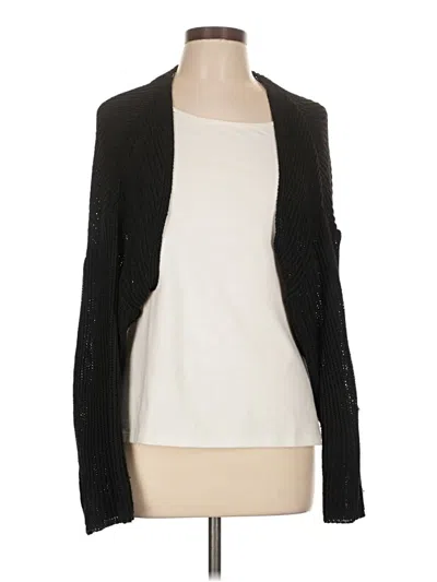 Pre-owned Shein Curve Cardigan Sweater In Black