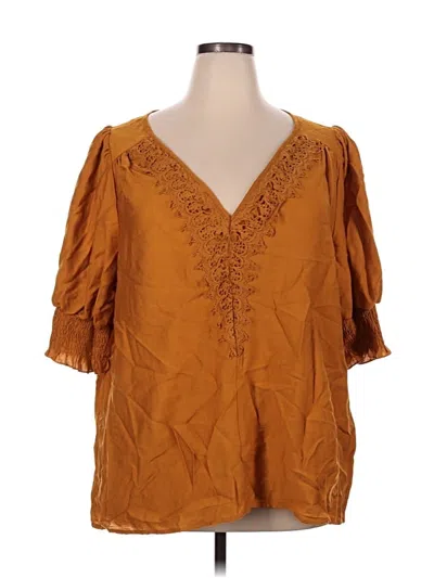 Pre-owned Shein Curve Cardigan Sweater In Brown