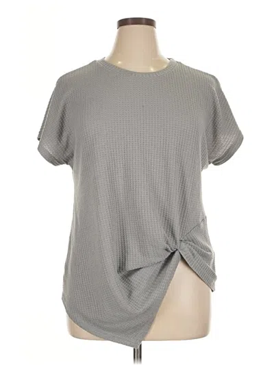 Pre-owned Shein Curve Cardigan Sweater In Gray
