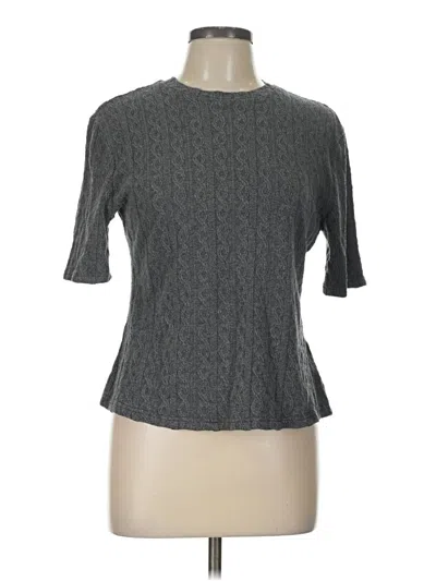 Pre-owned Shein Curve Cardigan Sweater In Gray