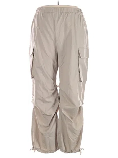 Pre-owned Shein Curve Cargo Pants In Gray