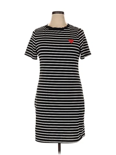 Pre-owned Shein Curve Casual Dress In Black
