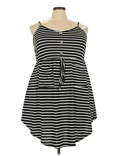 Pre-owned Shein Curve Casual Dress In Black