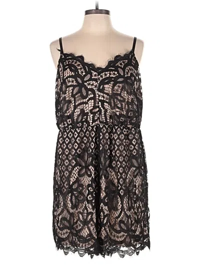 Pre-owned Shein Curve Casual Dress In Black