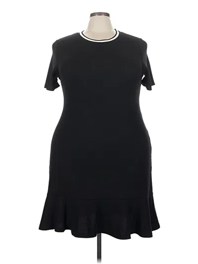 Pre-owned Shein Curve Casual Dress In Black