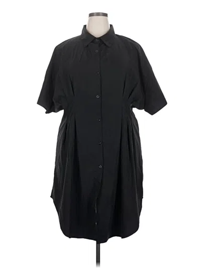 Pre-owned Shein Curve Casual Dress In Black