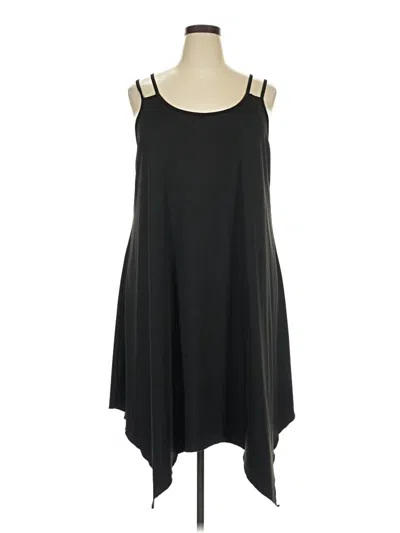 Pre-owned Shein Curve Casual Dress In Black