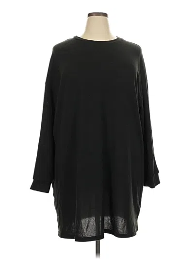 Pre-owned Shein Curve Casual Dress In Black