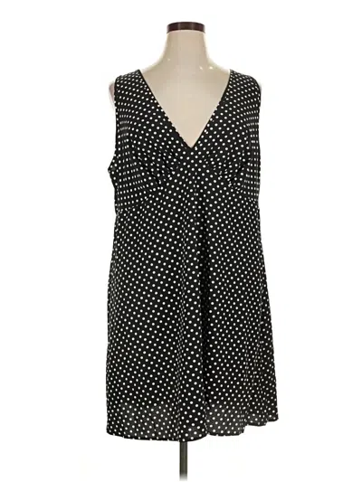 Pre-owned Shein Curve Casual Dress In Black