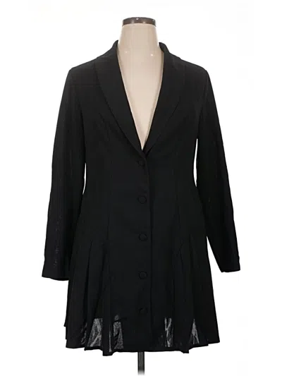 Pre-owned Shein Curve Casual Dress In Black