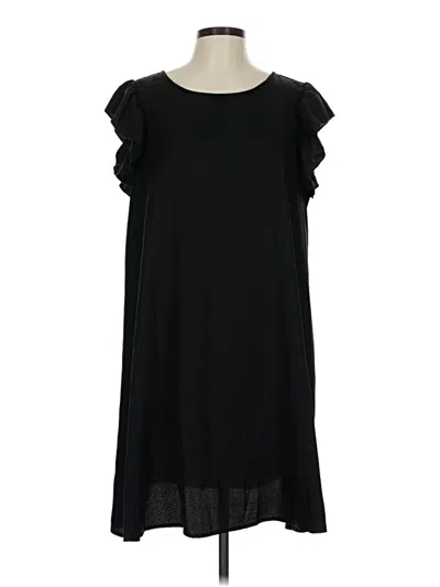 Pre-owned Shein Curve Casual Dress In Black