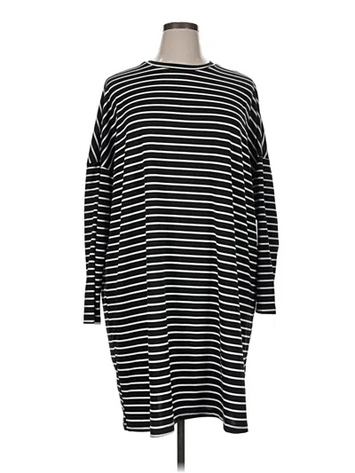Pre-owned Shein Curve Casual Dress In Black