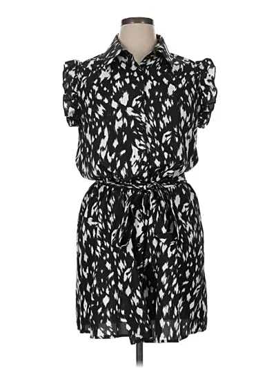 Pre-owned Shein Curve Casual Dress In Black