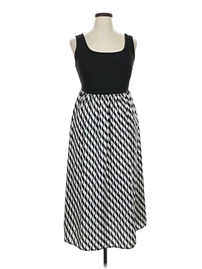 Pre-owned Shein Curve Casual Dress In Black