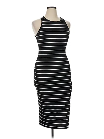 Pre-owned Shein Curve Casual Dress In Black
