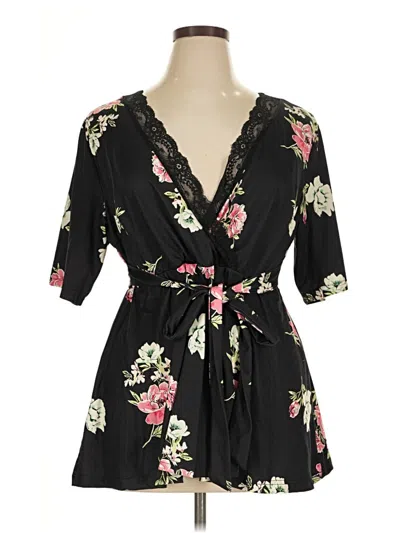 Pre-owned Shein Curve Casual Dress In Black