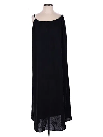Pre-owned Shein Curve Casual Dress In Black