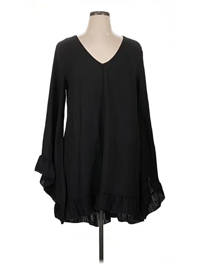 Pre-owned Shein Curve Casual Dress In Black