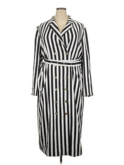 Pre-owned Shein Curve Casual Dress In Black