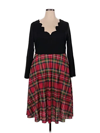 Pre-owned Shein Curve Casual Dress In Black