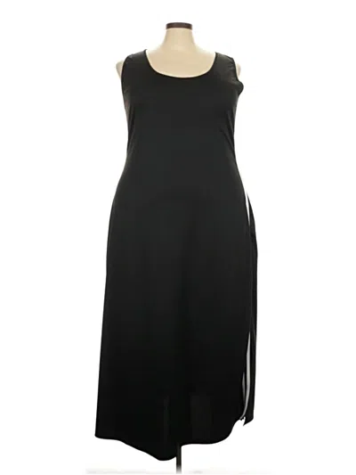 Pre-owned Shein Curve Casual Dress In Black