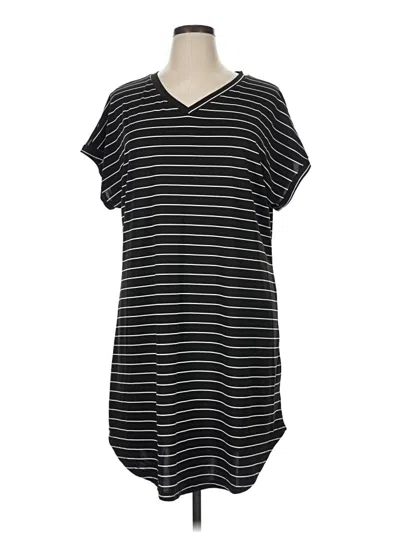 Pre-owned Shein Curve Casual Dress In Black