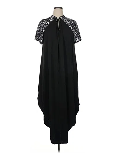 Pre-owned Shein Curve Casual Dress In Black