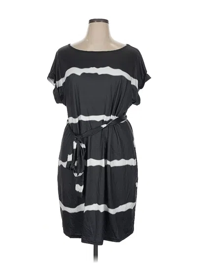 Pre-owned Shein Curve Casual Dress In Gray