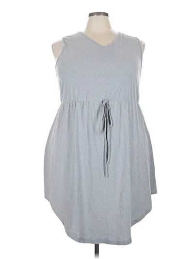 Pre-owned Shein Curve Casual Dress In Gray