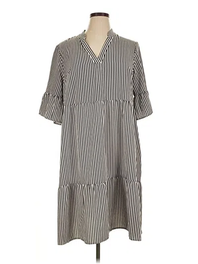 Pre-owned Shein Curve Casual Dress In Gray