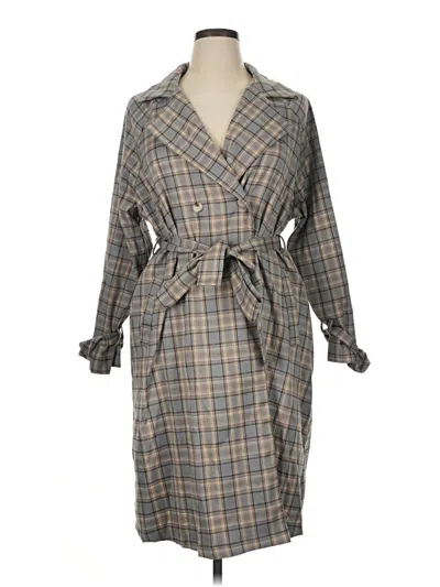 Pre-owned Shein Curve Casual Dress In Gray