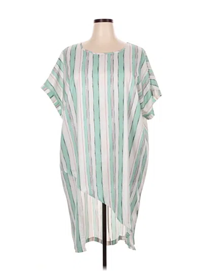 Pre-owned Shein Curve Casual Dress In Green