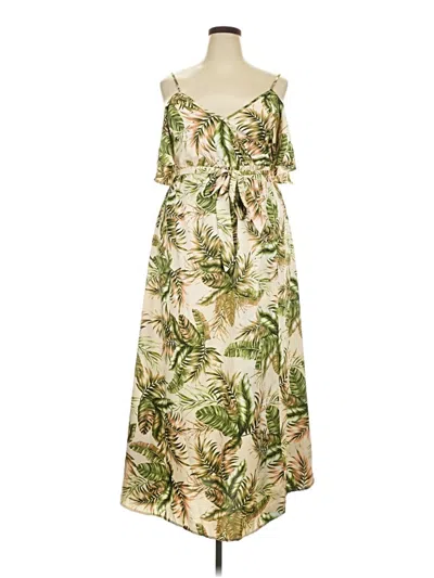 Pre-owned Shein Curve Casual Dress In Ivory