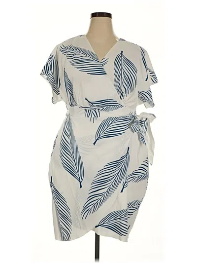 Pre-owned Shein Curve Casual Dress In Ivory