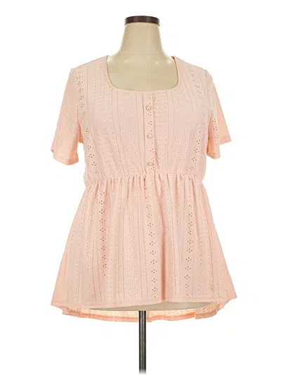 Pre-owned Shein Curve Casual Dress In Pink