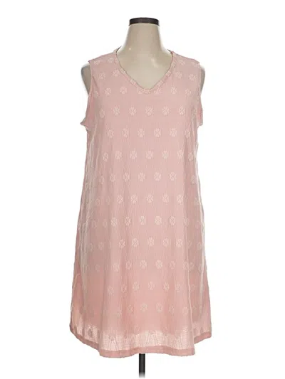 Pre-owned Shein Curve Casual Dress In Pink