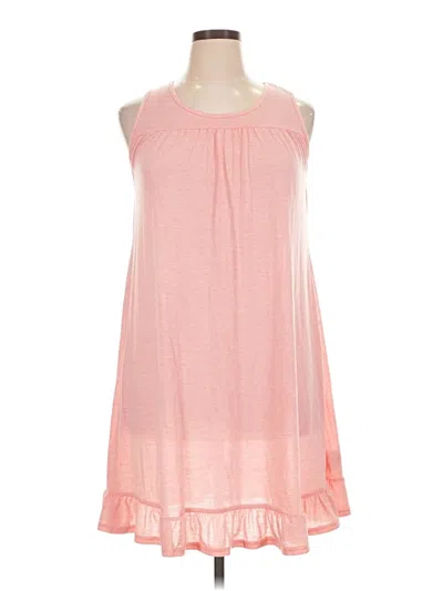Pre-owned Shein Curve Casual Dress In Pink