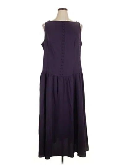 Pre-owned Shein Curve Casual Dress In Purple