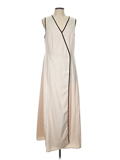 Pre-owned Shein Curve Casual Dress In Tan