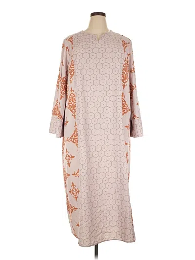 Pre-owned Shein Curve Casual Dress In Tan