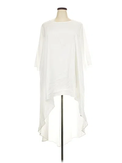 Pre-owned Shein Curve Casual Dress In White